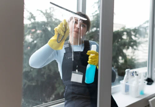 Nettoyage de vitres intérieures et extérieures à Moncey